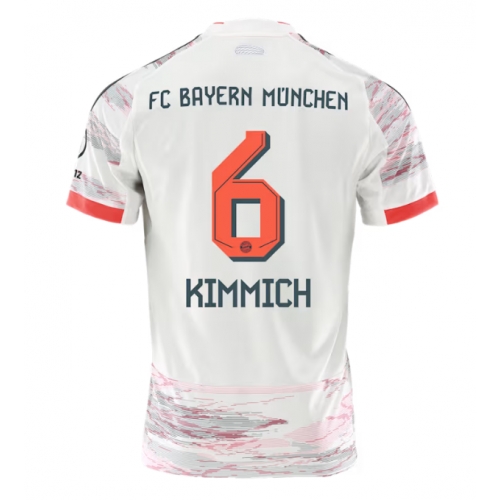 Billige Fotballdrakt Bayern Munich Joshua Kimmich #6 Replika Bortedrakt 2025-26 Kortermet Billige Fotballdrakt Bayern Munich Joshua Kimmich #6 Replika Bortedrakt 2025-26 Kortermet